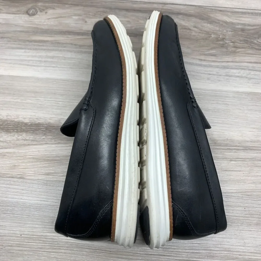 Cole Haan Men's‎ Original Grand Venetian Loafer Black Leather Slip On Size 8 M